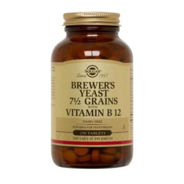 Solgar Brewer’s Yeast with Vitamin B-12 250 ταμπλέτες