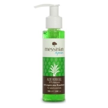 Messinian Spa Aloe Vera gel με Αλόη & Πανθενόλη 100ml