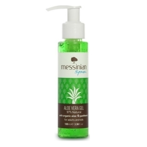 Messinian Spa Aloe Vera gel με Αλόη & Πανθενόλη 100ml