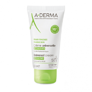 A-Derma Creme Universelle Hydratante Κρέμα Ενυδάτωσης 50ml