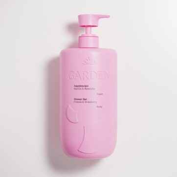 Garden Shower Gel Freesia Strawberry, Αφρόλουτρο Φράουλα - Φρέζια 1000ml